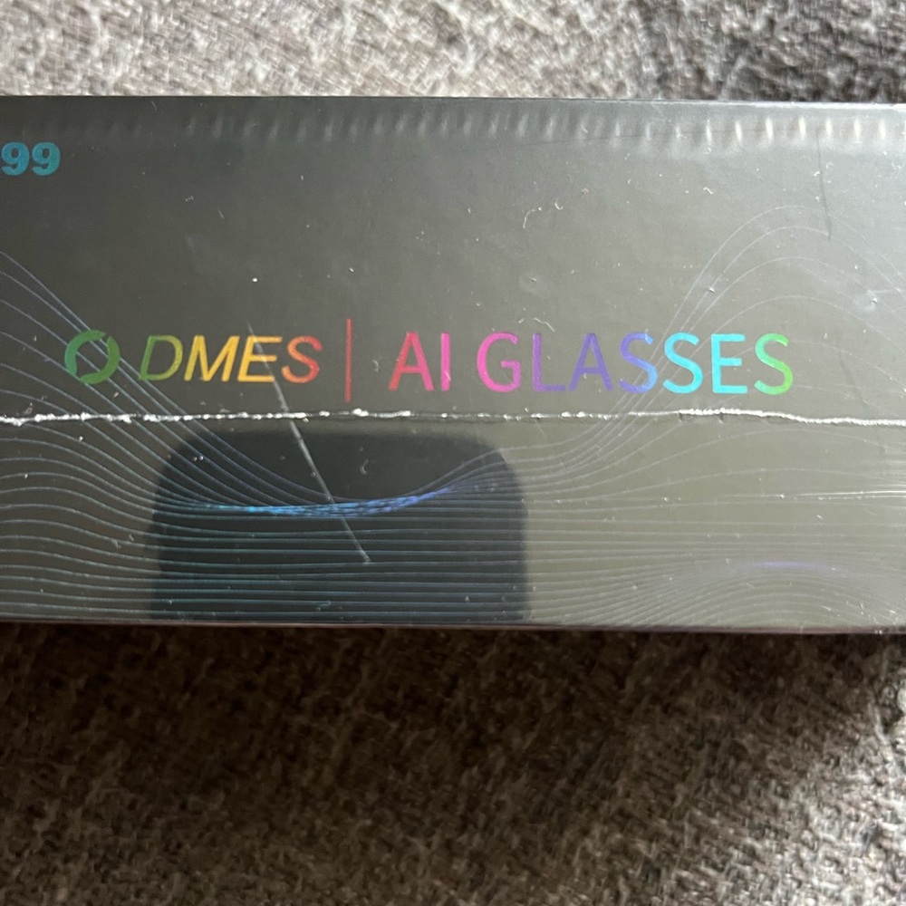 AI Glasses — Black Smart Wearable
